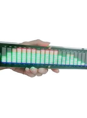 LED2015音乐频谱电平灯多模式DSP均衡器EQ声控拾音彩色亚克力外壳