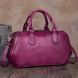 Ретро барсетка, сумка через плечо, модная сумка на одно плечо, из натуральной кожи, городской стиль