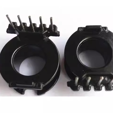 RM10高频变压器磁芯骨架直排立式5+0针骨架磁芯配套