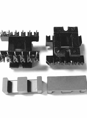 EE28高频变压器磁芯骨架 立式6-6 针2802变频器骨架磁芯电木骨架