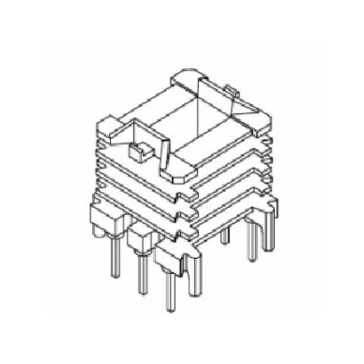 ef20变压器高频磁芯骨架立式YT