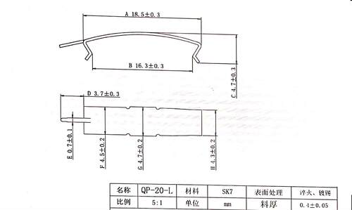 加长变压器扣子铁夹1000个1包