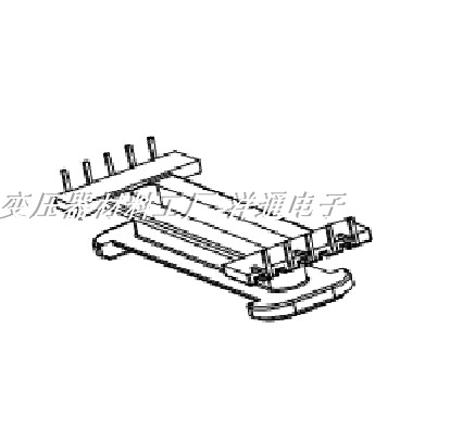 EDR4010变压器电源磁芯骨架