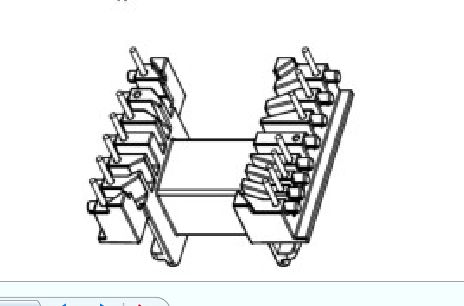 ef25变压器磁芯骨架卧式YT