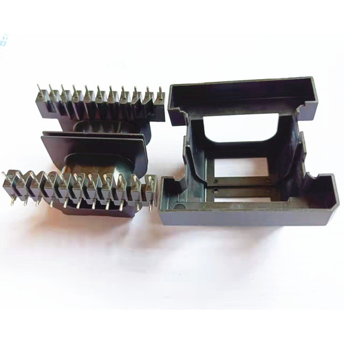 EPC54双槽卧式11+11针L脚 骨架外壳磁芯5401高频变压器磁芯骨架