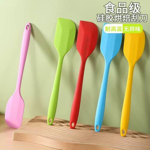 食品级耐高温烘焙一体式硅胶刮刀