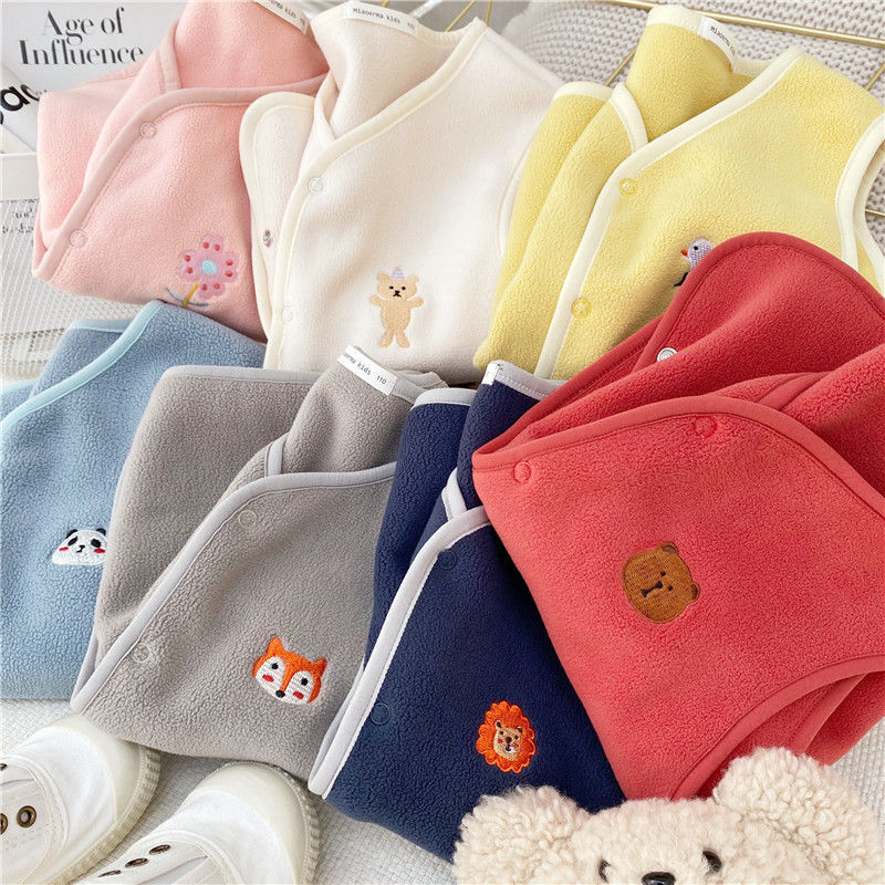 儿童马甲宝宝保暖背心摇粒绒女童加绒坎肩男童加厚打底童装秋冬季在类目 童装/婴儿装/亲子装, 马甲中 - 来自Buy2taobao.com提供专业的淘宝代购服务