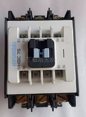 原装韩国现代船用交流接触器HGC75A 老款HiMC 65W 22S热继HGT150K