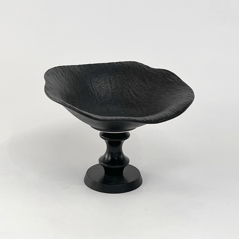 创意收纳托盘香橼佛手柑托盘器皿复古茶歇高脚果盘碗酒店陶瓷摆盘