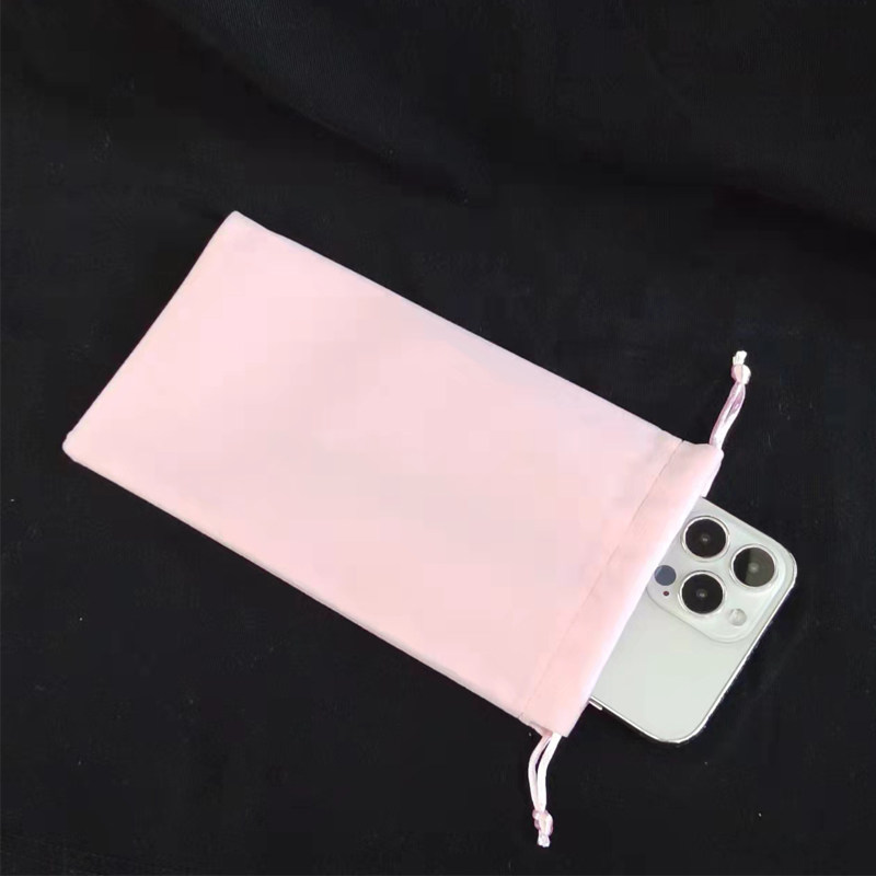 适用于华为Pura 80 Pro+手机绒布袋Pura 80 Ultra手机包Pura 80手机袋 防灰尘可束口柔软舒适高品质