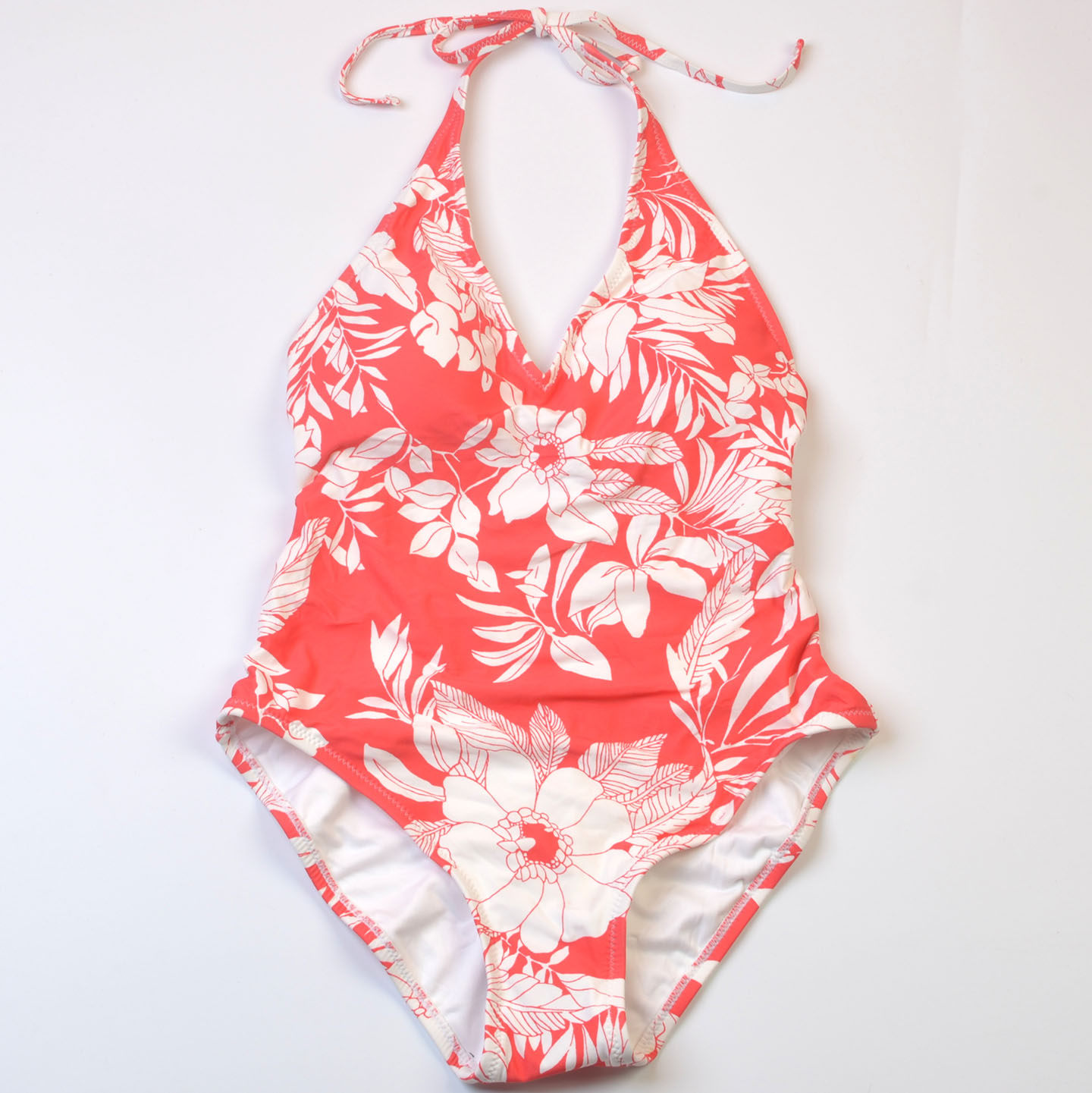 外贸时尚品牌性感修身显瘦印花挂脖连体泳衣温泉泳装女款带胸垫,运动/瑜伽/健身/球迷用品,连体泳衣,淘宝优惠券,粉丝福利购,淘宝优惠卷