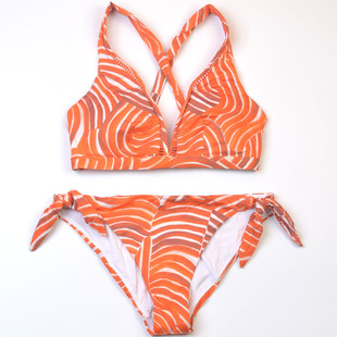 女 显瘦bikini泳装 英国N T品牌外贸度假温泉比基尼分体泳衣时尚