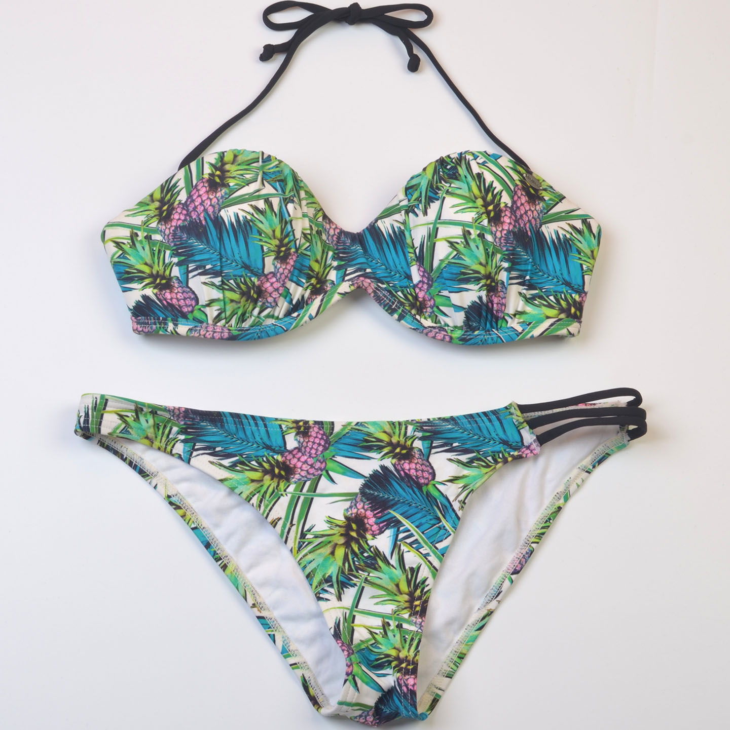 澳洲品牌ONE**海边性感钢圈聚拢印花比基尼时尚bikini泳衣女多款