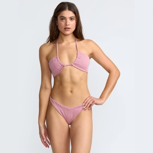 A性感挂脖比基尼显瘦bikini度假分体泳衣女带胸垫 品牌 澳洲时尚