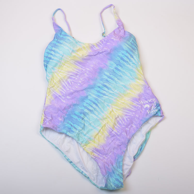 澳洲冲浪品牌ONE**时尚性感聚拢显瘦纯色印花连体泳衣女泳装多款