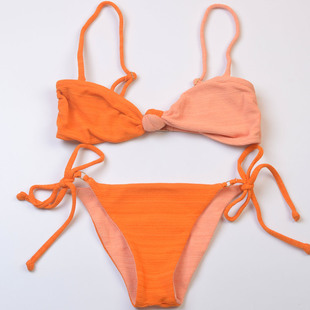 澳洲品牌rhyt 女 海边性感显瘦纯色比基尼度假bikini泳装