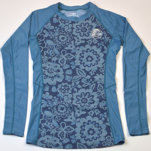 新款澳洲O家女长袖防晒衣冲浪衣速干滑浪上衣Rash guardUPF50+