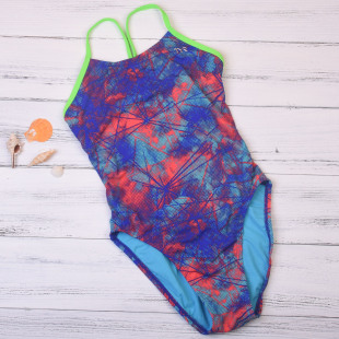 美国T家竞速连体泳衣专业竞技蝶泳自由泳训练健身抗氯减阻泳装女