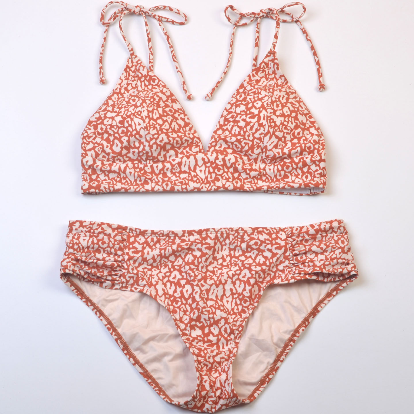 荷兰品牌BAR**时尚沙滩新款性感印花比基尼bikini舒适温泉泳衣女