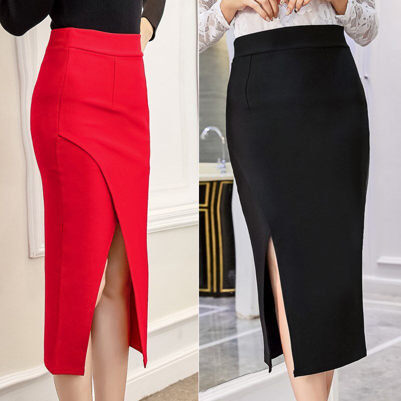 Women Black Split Maxi Skirts Fitness Casual Long Skirt Short skirtin the Women's clothing/Boutique , Skirts  category - from Buy2taobao.com to provide professional Taobao agent buy service