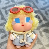 泡泡玛特哭娃衣服crybaby 超美家 vacation搪胶公仔娃衣沙滩小憩