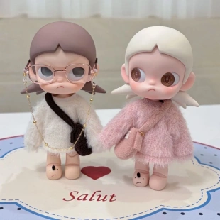 Zsiga可动人偶1/8嘎子姐冬日多色毛衣百搭基本款休闲毛毛上衣