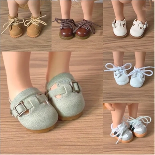 24cm西班牙土豆娃娃鞋 子搪胶玩具皮鞋 靴子换装 着 集合mia玩偶鞋