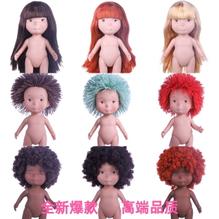 大发量西班牙土豆娃娃mia24cm公仔裸娃套装 华德夫DIY素体裸娃娃