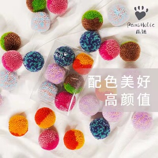 欣欣爪迷PawsHolic猫咪玩具球逗猫互动毛球自嗨毛绒宠物玩具