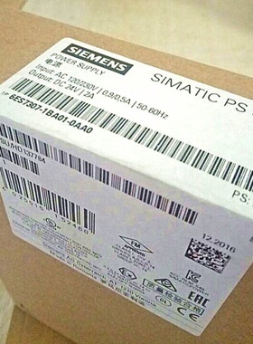 西门子SIMATIC S7-300 PS307调节型电源6ES7307-1KA01-0AA0