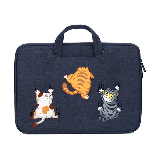 电脑包牛津布防水防震手提可爱