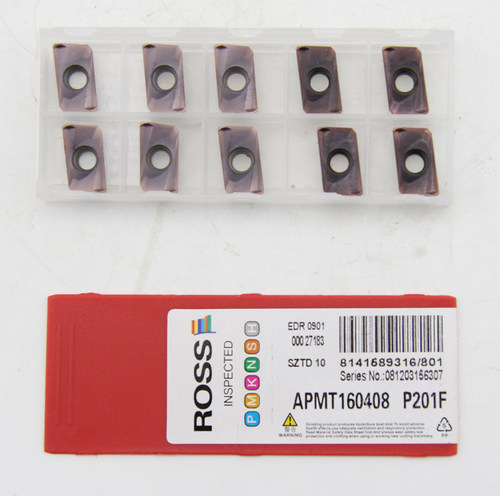 ROSS刀片 数控铣刀片 大R0.8方刀片 APMT160408PDER  P201F