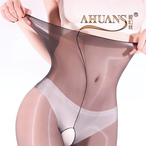 爱幻丝「葡」极光无腰一线裆丝袜巨峰果冻0d性感丝滑油亮连裤袜女