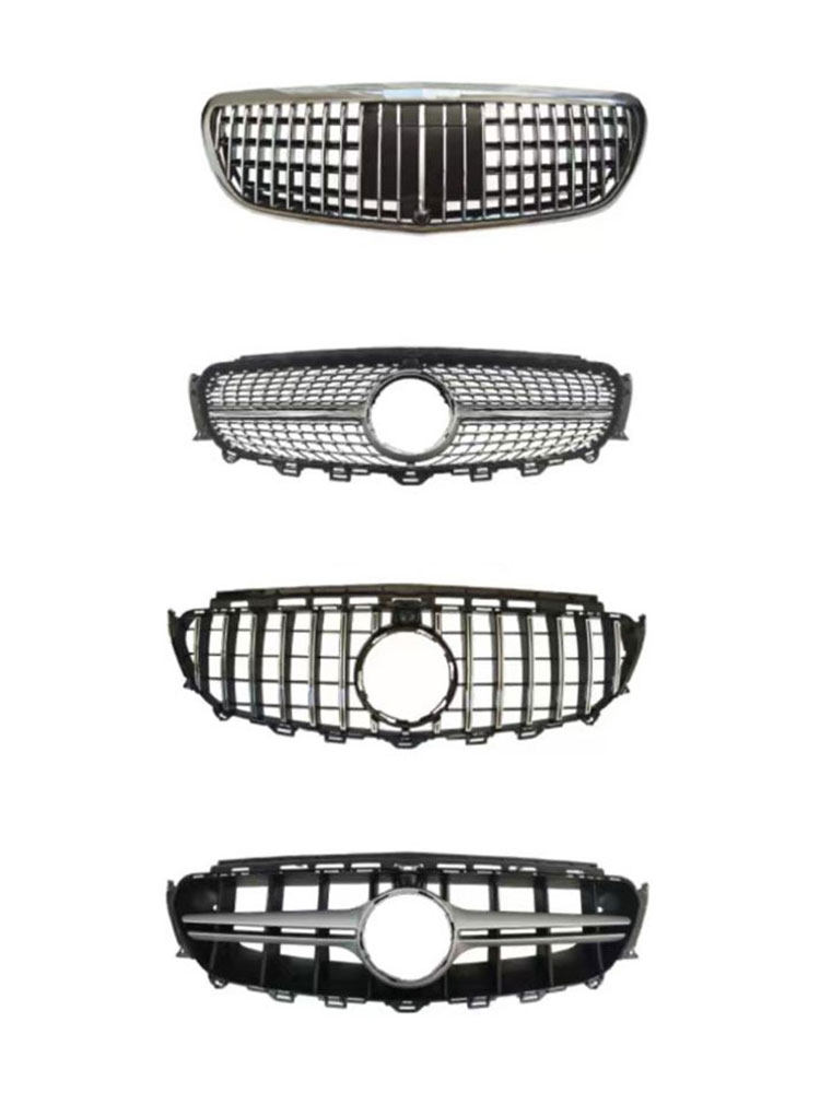 Mercedes W213 GT Grille: Durable ABS Vertical Design - Taobao product photo 5