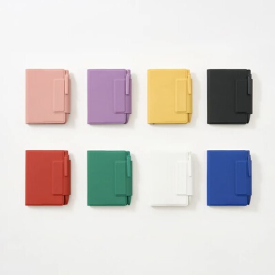 现货无印良品MUJI口袋本手帐便携巴掌大小本子记事本单词本日程本