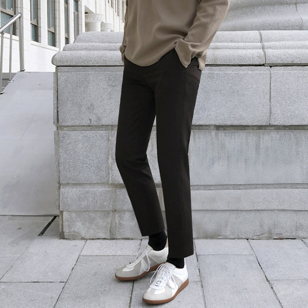 MRCYC秋季韩版潮流宽松九分西裤