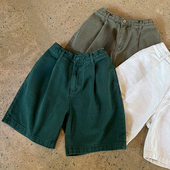 MRCYC复古水洗牛仔短裤 子韩系潮流痞帅五分裤 男夏季 宽松休闲中裤