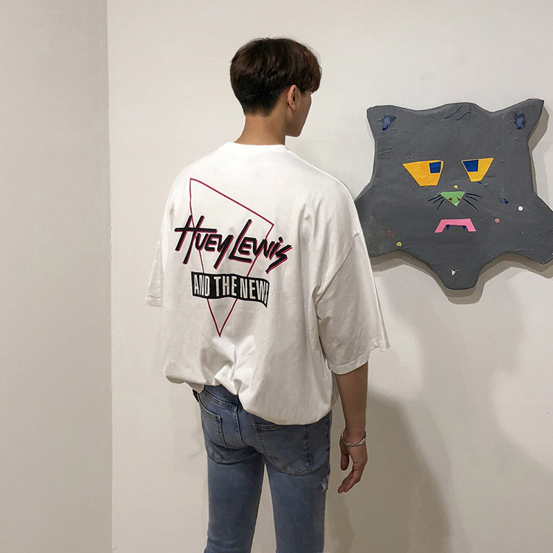 MRCYC夏季韩版潮流宽松短袖T恤