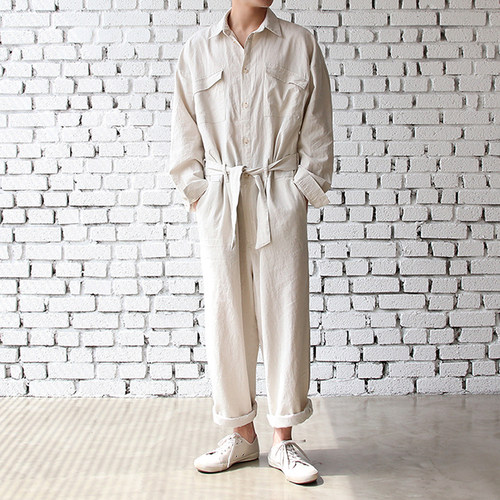 MRCYC秋季复古工装休闲连体外套