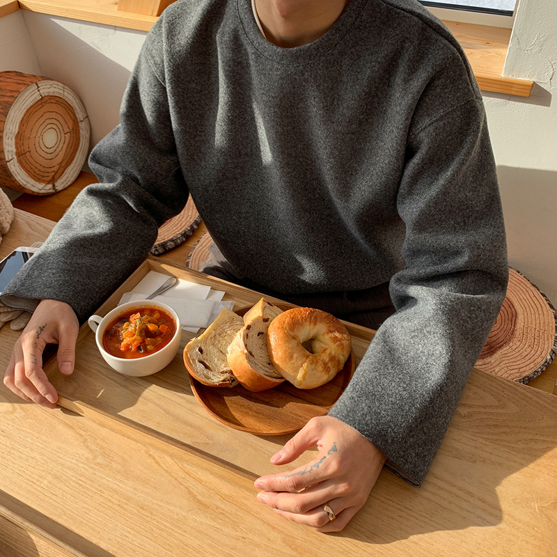 MRCYC韩版宽松加厚卫衣【呢