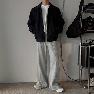 MRCYC痞帅灯芯绒翻领夹克男士2026春季新款韩系通勤宽松休闲外套