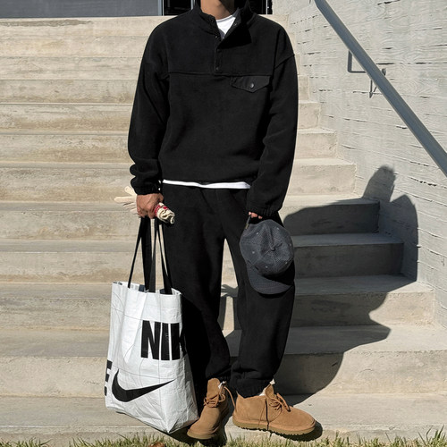 MRCYC韩系复古风休闲运动套装