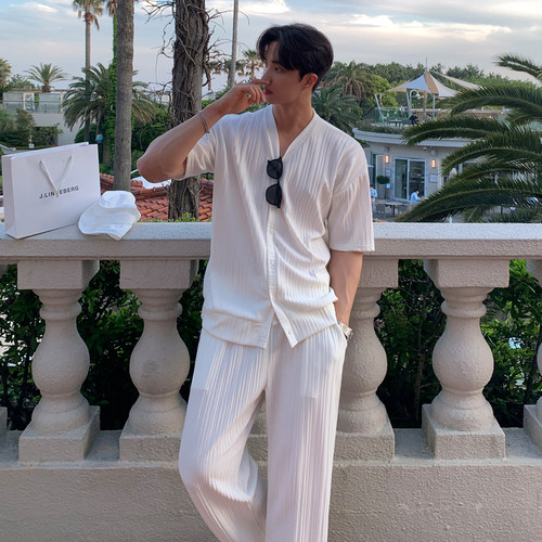 MRCYC夏季韩版休闲运动套装