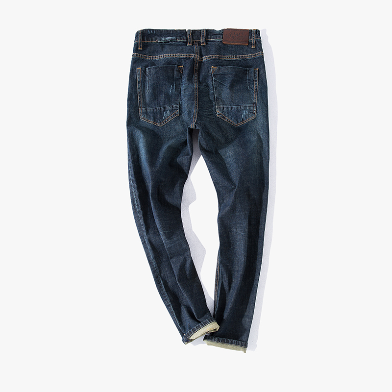 Jeans pour jeunesse droite en vrac en coton pour été - Ref 1485608 Image 3