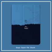 10.5 3保护套苹果mini5 3壳pro11 10.2寸ipad 9.7寸平板5 4皮套迷你1 7新款 air1 冷淡风拼色2020