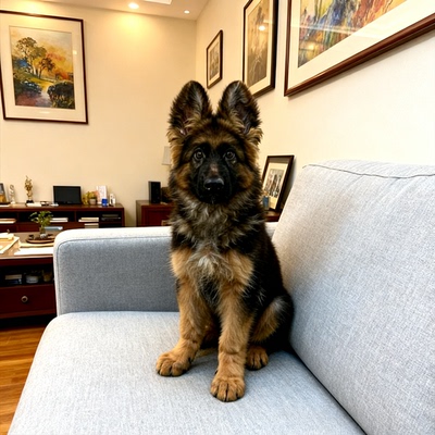 狼狗弓背狗牧羊犬活体聪明工作犬