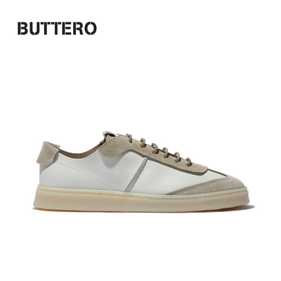 BUTTERO意大利产 牛皮时尚简约德训 男士百搭休闲鞋板鞋B11741