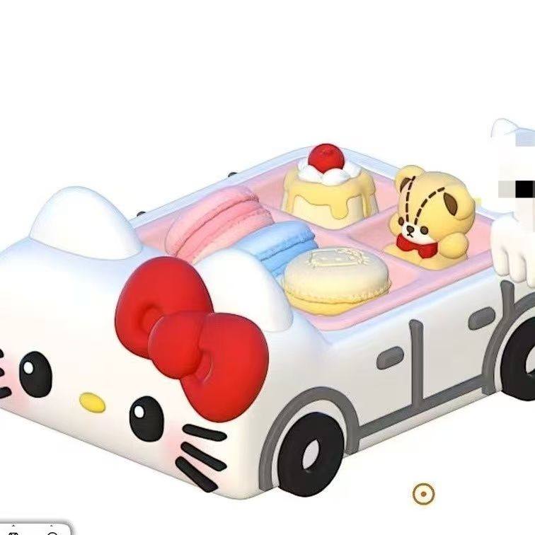 新品爆款卡通KT猫餐车香薰立体涂色石膏彩绘手工diy桌面,玩具/童车/益智/积木/模型,白模填色/模具彩绘/石膏娃娃,淘宝优惠券,粉丝福利购,淘宝优惠卷