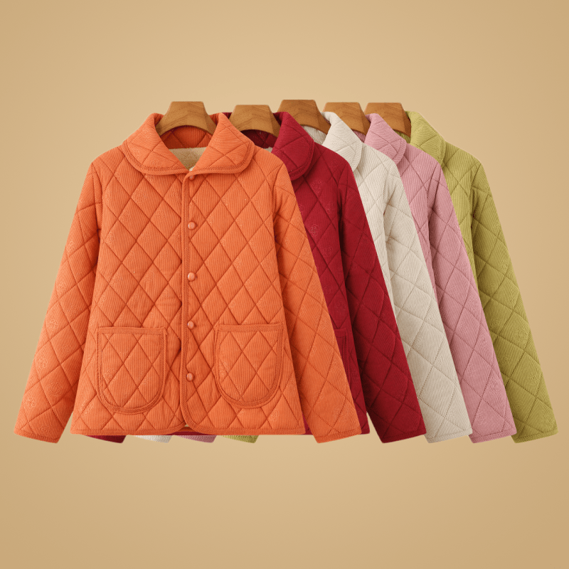 2025秋冬季新款棉袄女妈妈装加绒棉衣中老年安可拉红保暖棉服外套,女装/女士精品,棉衣/棉服,淘宝优惠券,粉丝福利购,淘宝优惠卷