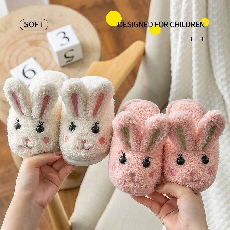 儿童棉拖鞋男女童秋冬季保暖防滑家居室内可爱兔子亲子宝宝毛毛鞋,童鞋/婴儿鞋/亲子鞋,儿童棉拖鞋,淘宝优惠券,粉丝福利购,淘宝优惠卷